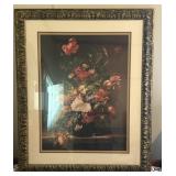 Floral wall art