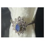 Marked 18kt HGE Ring