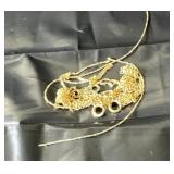 Marked 10k broken necklace