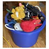 Misc. tub of toys
