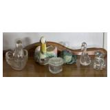 Small animal theme paperweights and trinket dishes