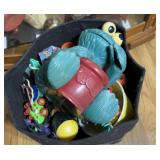 Misc toys including Cookie Monster