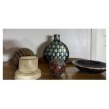 Lot of 5 misc decor pieces