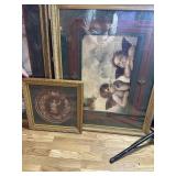 1 40x32 and one smaller wall decor