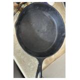 Number 7 cast iron skillet