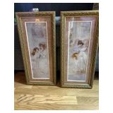 set of 2 wall art pieces