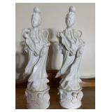 Homco of Taiwan Woman Statues