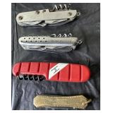 group of 4 knives