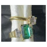 2 rings marked 925