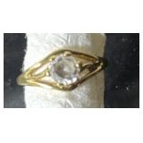 ring marked 18 KT hge