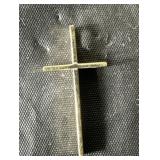 14k Gf cross pendant