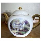 Thomas Kinkade teapot