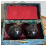 set of 2 meditation balls