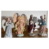 Lot of 4 angels