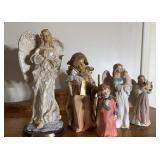 Lot of 5 angels