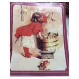 Metal signs group of 6