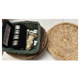 grouping of baskets