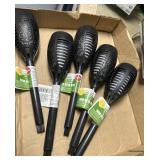 flat of outdoor lights
