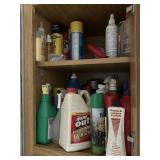 contents of cabinet