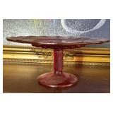Red Cake Stand