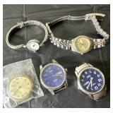 3 watches and 2 without bands