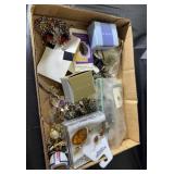 Flat of costume jewelry
