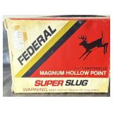 10 gauge slug ammo 4 shells in box