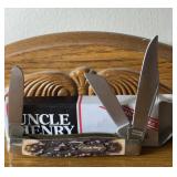 Schrade Uncle Henry Knife and box