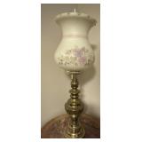 Hurricane style electric lamp approx 36 inch