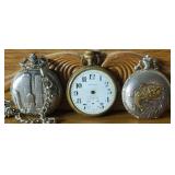 3 Pocket Watches