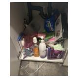 contents of cabinet