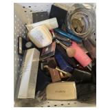 basket of makeup
