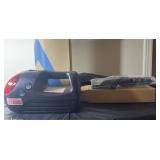 Heated ice scraper and Avon compact air