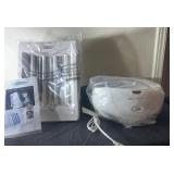 face tanner and parafin wax warmer