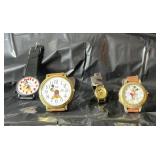 4 Mickey Mouse watches