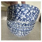 5 Gibson housewares dinner bowls