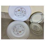 Geese plates and others
