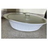 Large 4 qt corningware with lid