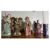 5 angel decor pieces - one in box