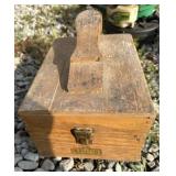 Shoe shine box and contents