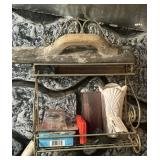 Small shelf and contents