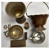 Lot of misc metal decor