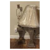 2 lamps and 2 shades