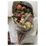 Cornucopia wall decor