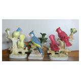 Lot of 3 Bird Figurines