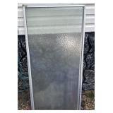 2 glass shower doors