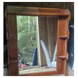 cedar dresser with mirror