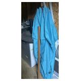 large umbrella with base