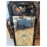 black lacquer mirror