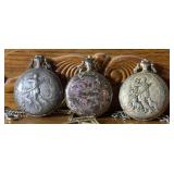 Lot of 3 Pocket Watches